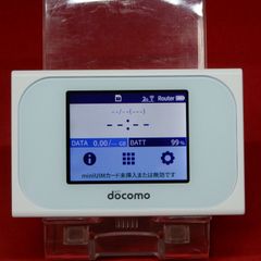 Docomo N-01J ﾓﾊﾞｲﾙﾙｰﾀｰ 4G LTE ホワイト