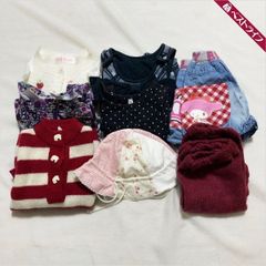 メゾピアノ ベビードール 等 子供服 トップス 帽子等 セット キッズ 女の子