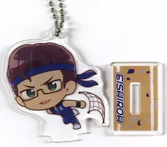 【中古】キーホルダー 木手永四郎 「GiGO コラボカフェ 新テニスの王子様 スタンド付きデフォルメアクリルキーホルダー～比嘉・六角ver.～」