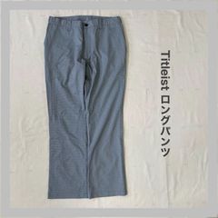 TITLIST　タイトリスト　GOLF　綿パン　ゴルフパンツ　ロングパンツ　ゴルフウェア　ストレートパンツ　メンズ　L