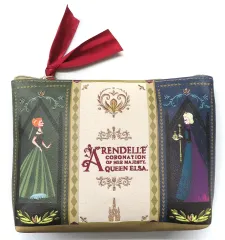 【中古】バッグ アナ＆エルサ ポーチ 「アナと雪の女王 アナとエルサのフローズンジャーニー」 東京ディズニーシー限定 ファンタジースプリングスグッズ