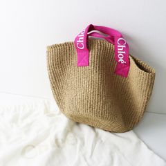 美品 Chloé Mifuko かごバッグ トートバッグ ブラウン 希少 - メルカリ