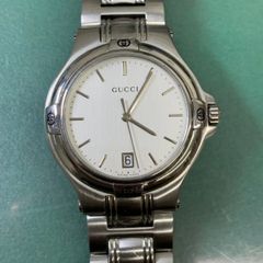 GUCCI クォーツ腕時計 ブラック電池交換動作OK 9040M限定値下中 - メルカリ