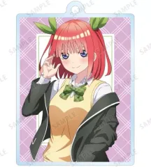 【中古】キーホルダー 中野二乃B 「映画 五等分の花嫁 描き下ろしイラスト 衣装交換ver. トレーディングアクリルキーホルダー」