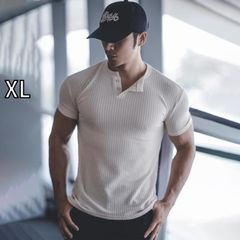 未使用品 FATHER&SONS シルバージップ 半袖ポロシャツ サイズM - メルカリ
