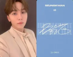 【中古】コレクションカード(男性) 65[NORMAL]：65：SEVENTEEN/SEUNGKWAN(スングァン)/NORMAL/「2021 SEVENTEEN ONLINE CONCERT ＜IN-COMPLETE＞」トレーディングカード