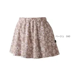 【新品】prince（プリンス）レディース テニス スカート 吸汗速乾、UPF50＋、制電（ライトスムース素材） ベージュ　WF3323-040