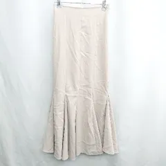 ◇ Θ GRL グレイル ロング マーメイド スカート サイズS ベージュ系 レディース E  【1502030033946】