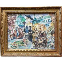 油絵【メトロ裏】YASUKO作 29 - メルカリ