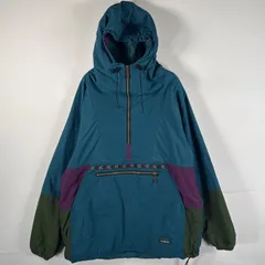 古着 70's～80's/70年代～80年代 ヴィンテージ エルエルビーン L.L.Bean アノラックパーカー チロリアン  ブルー系 マルチカラー メンズ