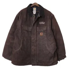 00年代 Carhartt カーハート トラディショナルジャケット ワーク ブラウン (メンズ 3XL) 中古 古着 A1169