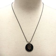 AMP JAPAN アンプジャパン Kennedy Coin Necklace シルバー K18