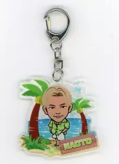 【中古】キーホルダー・マスコット(男性) NAOTO(三代目J Soul Brothers) アロハ衣装Ver. アクリルキーホルダー EXILE TRIBE STATION限定カプセル景品