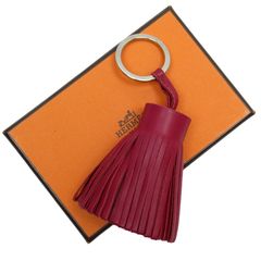 エルメス HERMES キーホルダー  キーリング カルメン