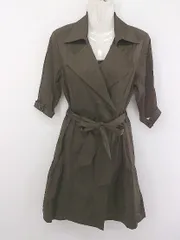 ◇ ◎ 22 OCTOBRE ヴァンドゥーオクトーブル 七分袖 トレンチコート サイズ38 カーキ レディース P  【中古】 【1209150003971】のサムネイル
