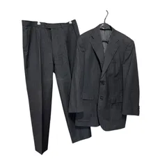 Z1581 LANVIN CLASSIQUE ランバンクラシック（XL）セットアップスーツ オーダー 汚れあり メンズ ビジネス