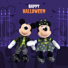 ディズニー ハロウィン 2025【ミッキー＆ミニー】ぬいぐるみバッジ 東京ディズニーリゾート TDR