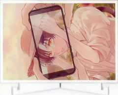 [중고] 아크릴 스탠드 아크릴 패널 야마모리 포테이토 일러스트 A5 아크릴 플레이트 [마지널 코믹스 6주년 기념 페어 at 만화전 만화 가챠] A-4상