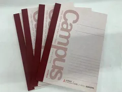 コクヨ キャンパス Campus ノート A普通横罫 7mm×24行 40枚 ノ-104A 4冊セット売り