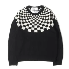 White Mountaineering ホワイトマウンテニアリング ニット サイズ:2 / fragment design チェッカー ニット セーター / ブラック 黒 / トップス プルオーバー / コラボ【メンズ】のサムネイル