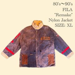 80's〜90's FILA "Remake" Nylon Jacket