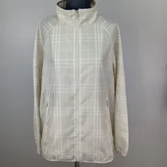 BURBERRY GOLF  チェック柄　薄手ジャケット　サイズLL  ユニセックス　バーバリー　【735】のサムネイル