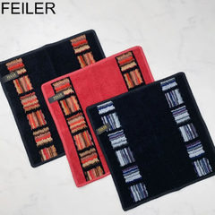 【目立った傷や汚れ無し】FEILER　 フェイラー　ハンカチ　かわいい　ブランド　刺繍　シンプル　カジュアル