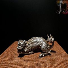 銅 細工 十二支龍 筆架 文房具 風水 置物 装飾品 工芸品 - メルカリ