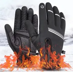 アウトドアグローブ 手袋 自転車グローブ保温 裏起毛 登山 バイク 自転車