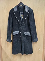 【極美品】90s レア Scully 本革 ヴィンテージ ウェスタンジャケット 90s WILSONS LEATHER レザー ジャケット 黒 XL シンサレート着脱