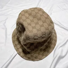 希少 GUCCI グッチ ウール ハット ブラウン 102580 SIZE L グッチ 小物ストロー ボーターハット | GUCCI公式