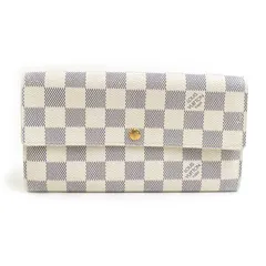 ルイ ヴィトン LOUIS VUITTON  長財布 ダミエ アズール ポルトフォイユ サラ N61735