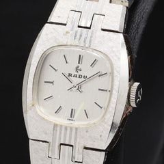 RADO 手巻き時計 シルバーコロニー SV925 メッシュバンド 稼働 - メルカリ