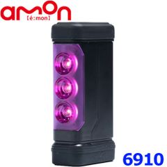 新品未使用 amon エーモン工業 停止表示灯 PURPLE SAVER パープルセーバー 6910 道路交通法施行規則適合品 三角表示板の代わりに 防水カバー付