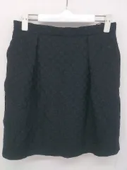 ◇ Paul Smith ポール スミス 花柄 ミニ 台形 スカート サイズ40 ブラック レディース  【中古】 【1203180004755】