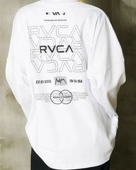 【SALE】2025春夏 新品【RVCA/ルーカ/ルカ】RADIATE LT ロンＴ WHT メンズ BF041151