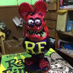 ゆーさん☆ラットフィンク ビックフィギュア Rat Fink 狂ったネズミ - メルカリ