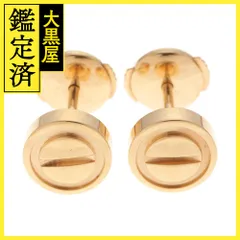 最終お値下げ❣️ カルティエ❣️ ラブ　イヤリング　ピアス　YG750 片耳 Cartier カルティエ LOVEイヤリング ラブ ピアス 750（K18YG