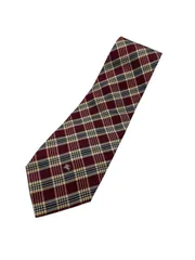 Burberry's バーバリーズ チェック柄 ネクタイ シルク100％ 中古 D4