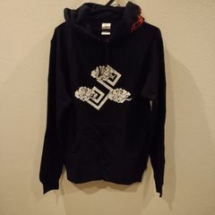 泥棒日記⁉️ 大 和柄ロゴ入り パーカー迷彩カモフラージュ - メルカリ