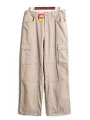 【お得なクーポン配布中!】 デッドストック ノースフェイス コットン チノ カーゴ パンツ メンズ 34 / The North Face A5 アウトドア ノータック ストレート チノパン