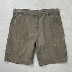 90s Carhartt】98年 ダック地 ハーフパンツ 鬼フェード usa製 - メルカリ