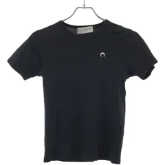 MARINE SERRE マリーンセル Tシャツ・カットソー M 黒 【古着】【中古】 MARINE SERRE マリーンセル Tシャツ・カットソー M 黒 【古着