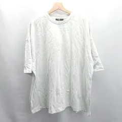 ◇ ⊂◎●未使用● MONO-MART モノマート ビッグシルエット 半袖 Tシャツ プルオーバー サイズL ライトグレー メンズ E  【1503310001310】