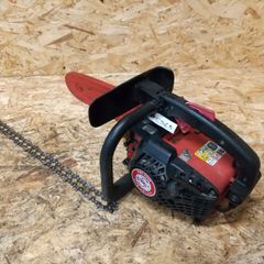 中古実働 タナカチェーンソー PMS-330S トップハンドル ガイドバー35ｃｍ 新品ソーチェン