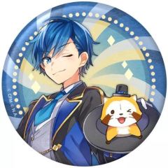 KAITO＆ラスカル 初音ミク×あらいぐまラスカル 2018 おっきめ缶バッジ