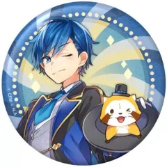 【中古】バッジ・ピンズ(キャラクター) KAITO＆ラスカル 「初音ミク×あらいぐまラスカル 2019 おっきめ缶バッジコレクション」