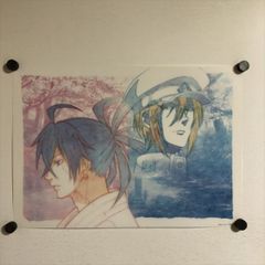 X2135 ◆曇天に笑う 外伝 天火と蒼世　A3サイズ クリアポスター
