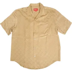 Size【S】 SUPREME シュプリーム 22SS Tonal Monogram Silk S/S Shirt Beige 半袖シャツ ベージュ 【中古品-良い】 20804164のサムネイル