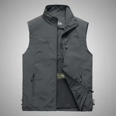 ベスト メンズ メッシュ お釣りベスト 男女兼用 作業着 農業 仕事 レディース 通勤 登山 カメラマン キャンプ ミリタリーmengshi00 